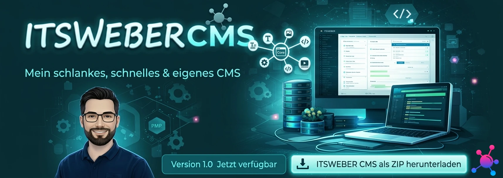 Copy of ITSWEBER CMS: Warum ich mein eigenes CMS entwickelt habe